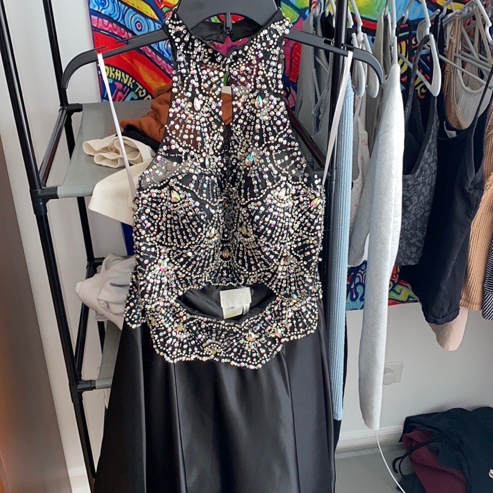 Homecoming Bling 2-Piece Dress